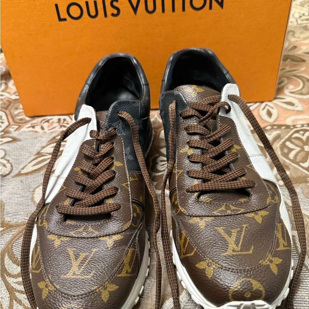 Louis Vuitton Men's Brown Sneakers - Picture 2 of 6